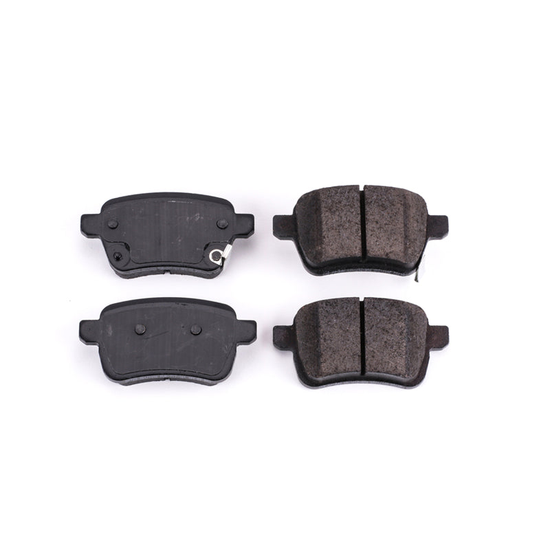 Power Stop 14-19 Fiat 500L Rear Z16 Evolution Ceramic Brake Pads - DTX Performance