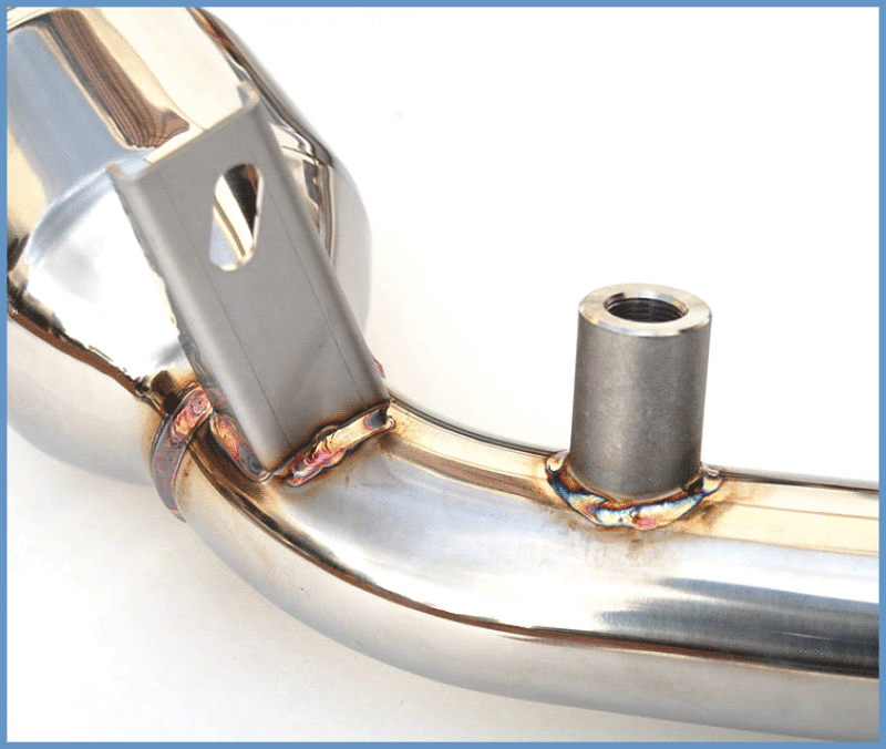 Invidia 09+ Nissan 370Z / G37 60mm High Flow Cat, performance car parts, DTX Performance, exhaust system, performance upgrades, tuning shop