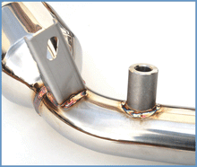 Load image into Gallery viewer, Invidia 09+ Nissan 370Z / G37 60mm High Flow Cat, performance car parts, DTX Performance, exhaust system, performance upgrades, tuning shop