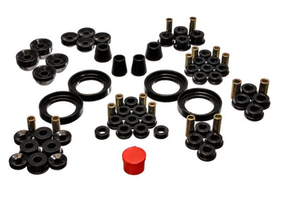 Energy Suspension 92-96 Honda Prelude Black Hyper-Flex Master Bushing Set from DTX Performance, performance car parts, tuning upgrades
