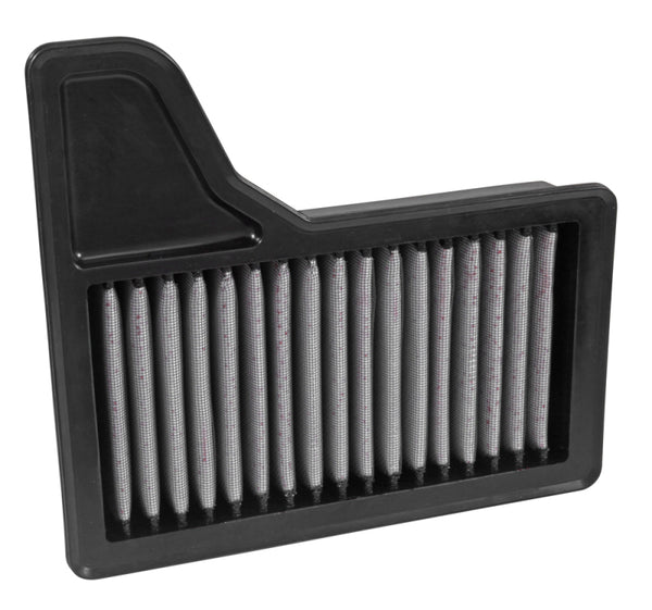 AEM 2015 Ford Mustang 2.3L/3.7L/5.0L Dryflow Air Filter for high performance car parts and tuning upgrades at a veteran owned performance shop.