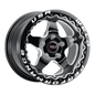 Weld S904 17x10 Ventura Beadlock 5x114.3 ET 49 BS 7.42 Gloss BLK MIL DIA 78.1