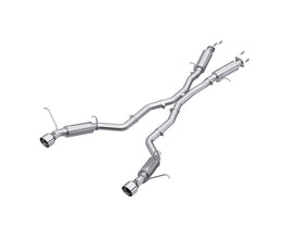 MBRP 2012+ Jeep Grand Cherokee SRT catback exhaust for performance car parts, 6.4L dual rear exit, T304 tips, aluminized, high performance auto parts