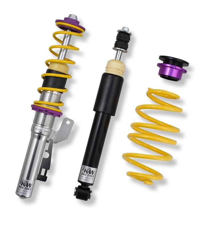 KW Coilover Kit V1 Fiat 500 500C (312) *US MODEL ONLY*, high performance suspension for enhanced street performance driving, DTX Performance shop