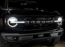 Load image into Gallery viewer, ORACLE Lighting Universal Illuminated LED Letter Badges - Matte Blk Surface Finish - N on a performance car grille