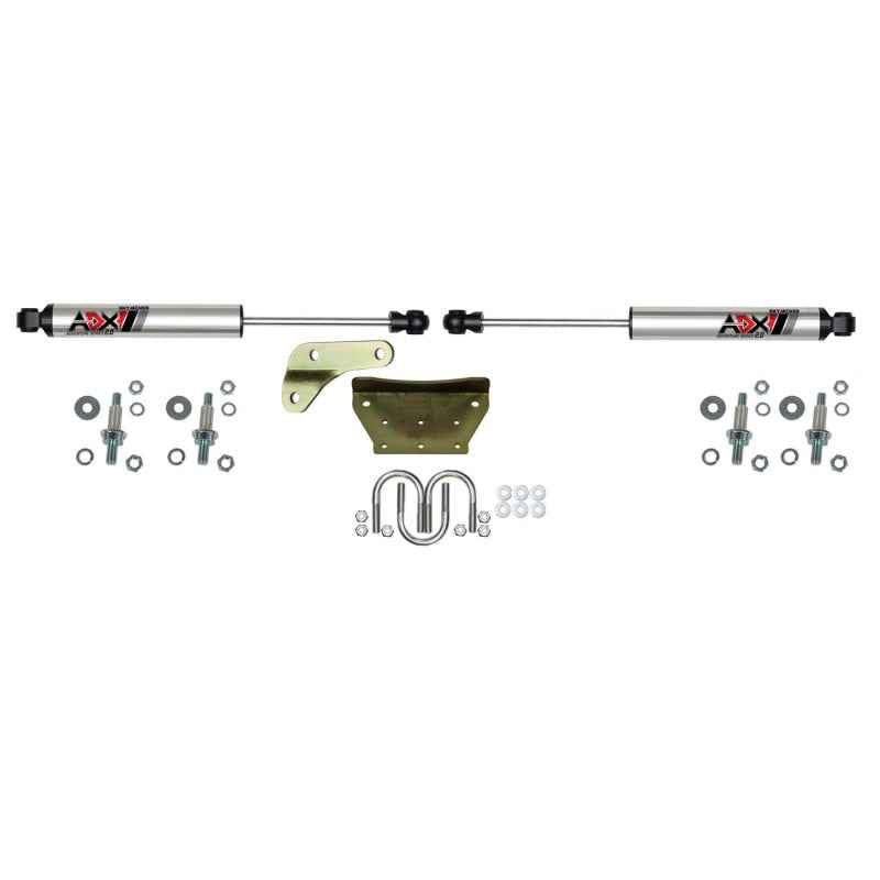 Skyjacker 00-05 Ford Excursion ADX 2.0 Dual Stabilizer Kit w/ CNC Machined Polished Alum.