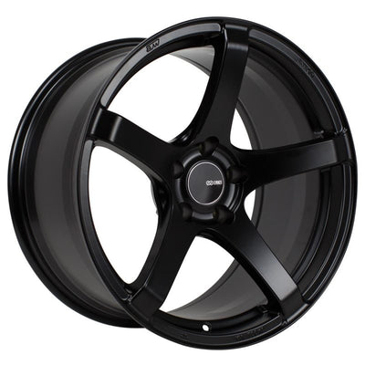 Enkei Kojin 17x9 35mm Offset Matte Black Wheel