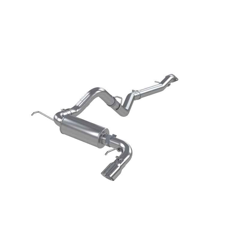 MBRP 2021+ Ford Bronco 2.3L/2.7L EcoBoost 3in T304 Catback Exhaust from DTX Performance, ideal for performance car parts and upgrades.
