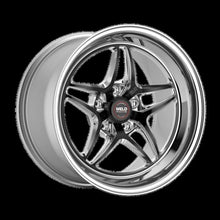 Load image into Gallery viewer, Weld S81 17x10 / 5x4.5 / ET 58 - Black Center w/ Polished Shell