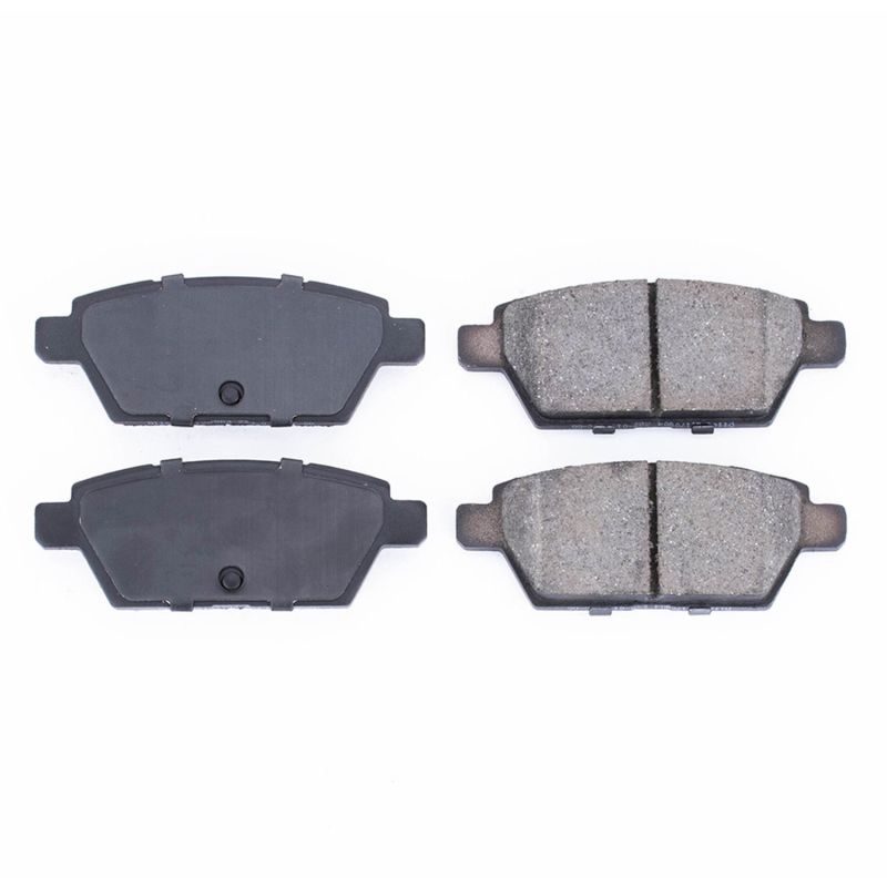 Power Stop 06-12 Ford Fusion Rear Z16 Evolution Ceramic Brake Pads - DTX Performance