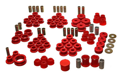 Energy Suspension 84-95 Chevrolet Corvette Red Hyper-flex Master Bushing Set, performance car parts, DTX Performance