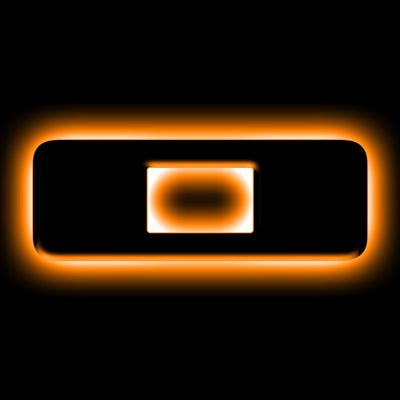 ORACLE Lighting Universal Illuminated LED Letter Badges - Matte Blk Surface Finish - O, performance car parts, high performance auto parts