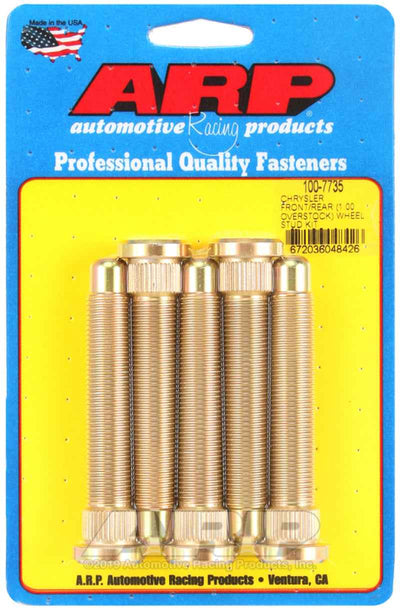 ARP Chrysler Front / Rear M14 1.000 Over Stock Wheel Stud Kit for performance cars