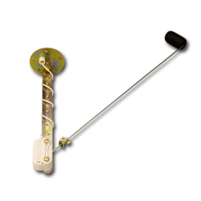 Automotive fuel level sender unit for car fuel tank