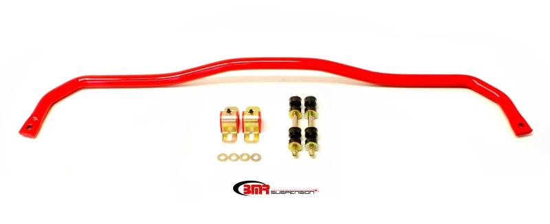 BMR 67-69 1st Gen F-Body Front Hollow 1.25in Sway Bar Kit w/ Bushings - Red - DTX Performance