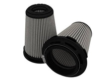 Load image into Gallery viewer, aFe MagnumFLOW Pro DRY S Air Filter 3-1/2in F x 5in B x 3-1/2in T x 6in H (Pair) - DTX Performance