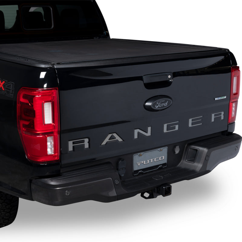 Putco 19-20 Ford Ranger - Black Platinum Tailgate Letters RANGER, performance car parts from DTX Performance