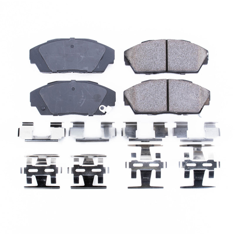 Power Stop 90-93 Acura Integra Front Z17 Evolution Ceramic Brake Pads w/Hardware - DTX Performance