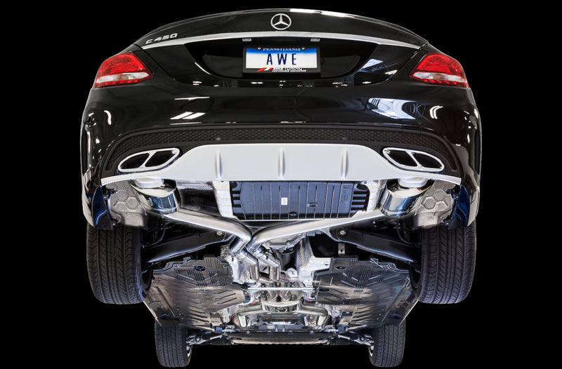 AWE Tuning Mercedes-Benz W205 C450 AMG / C400 Touring Edition Exhaust - DTX Performance