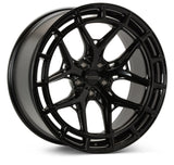 Vossen HFX-1 18x9 - 8x170 - ET18 - Deep Face - 125.1 - Gloss Black Wheel