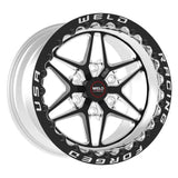 Weld S81 17x10 / 5x115 BP / 5.2in BS Black Wheel (High Pad) - Black Single Beadlock MT