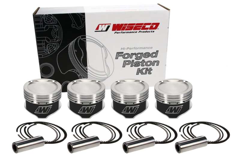 Wiseco GM LD9 2.4L Dished 9:1 CR 90.5mm Piston Shelf Stock Kit - DTX Performance