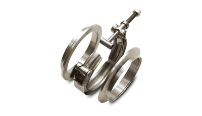 Vibrant Titanium V-Band Flange Assembly for 3.5in OD Tubing, performance car parts by DTX Performance, high performance auto parts
