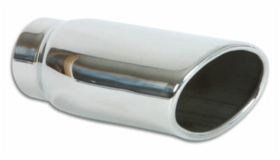 Vibrant 4.5in x 3in Oval SS Exhaust Tip, perfect for performance car parts at DTX Performance, a veteran owned performance shop.