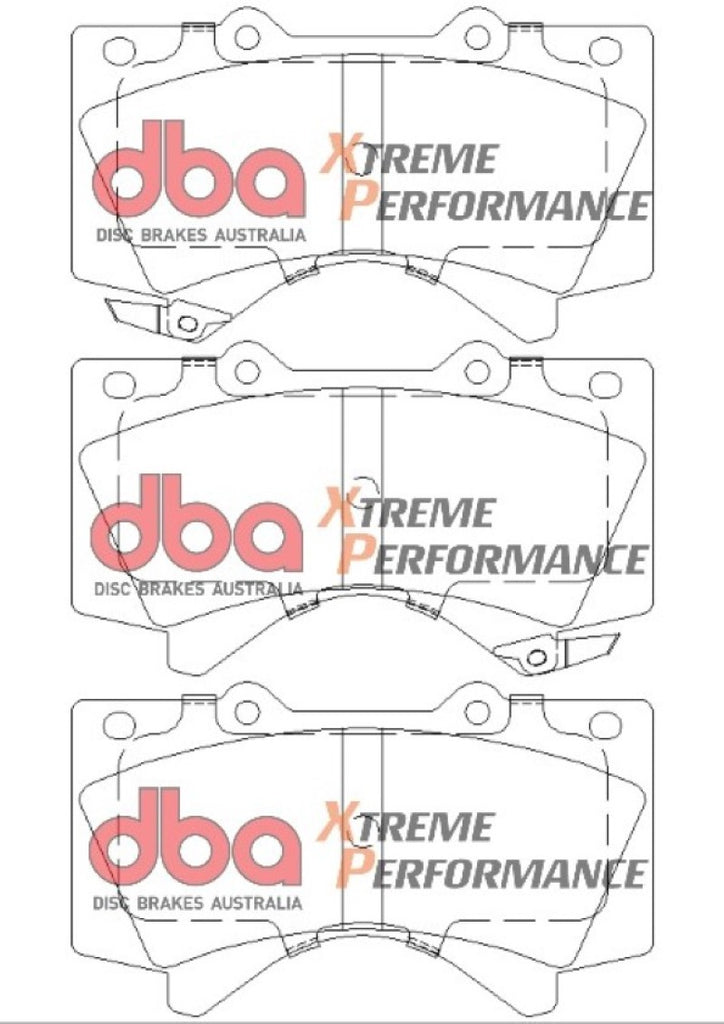 DBA 2015 Toyota Tundra XP650 Front Brake Pads - DTX Performance