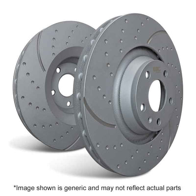 EBC 11+ Volvo S60 2.5 Turbo T5 GD Sport Rear Rotors