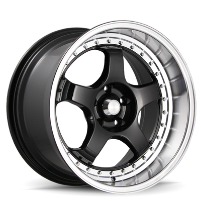 Konig SSM 18x9 5x114.3 ET22 Gloss Black w/ Machined Lip wheel from DTX Performance, high performance auto parts for racing and tuning.