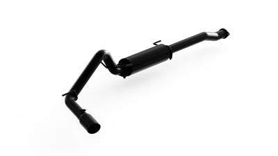 MBRP 2016 Toyota Tacoma 3.5L Cat Back Single Side Exit Black Exhaust System, performance car parts, DTX Performance, exhaust systems