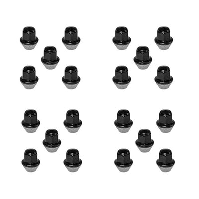 Ford Racing 15-18 Mustang Black Lug Nut Kit (20 Lug Nuts) - High performance car parts from veteran owned DTX Performance shop