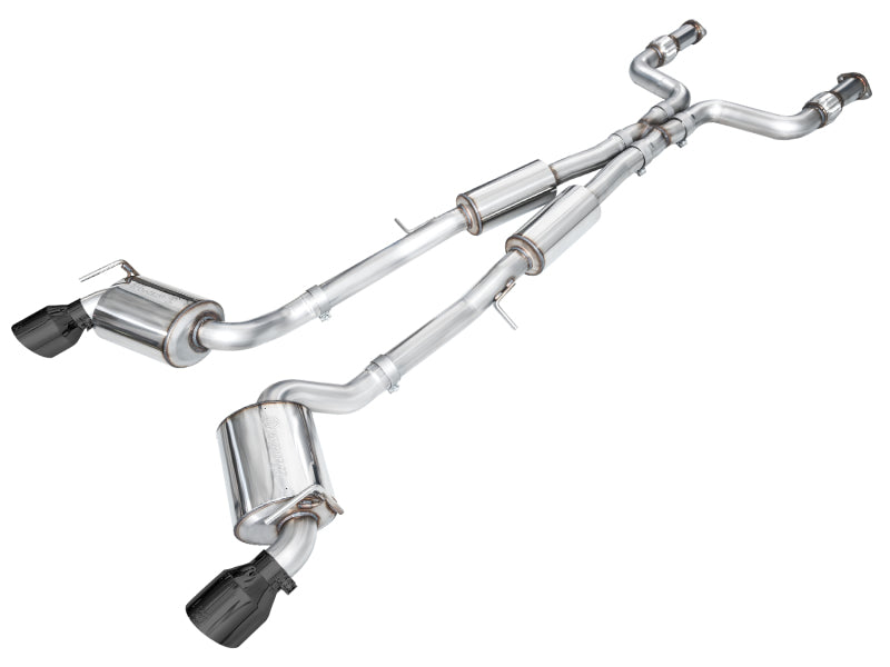 AWE 2023 Nissan Z RZ34 RWD Touring Edition Catback Exhaust System w/ Diamond Black Tips - DTX Performance