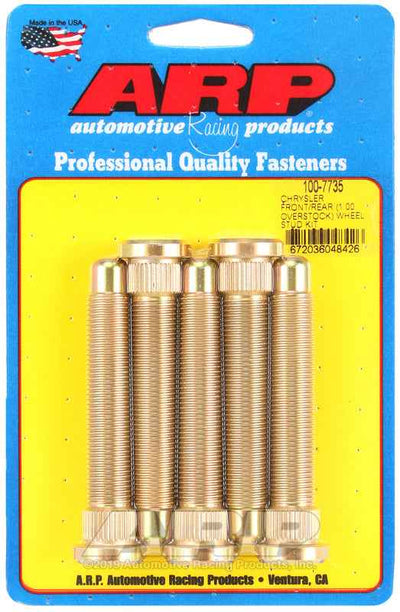 ARP Chrysler Front / Rear M14 1.000 Over Stock Wheel Stud Kit, performance car parts, DTX Performance, veteran owned performance shop