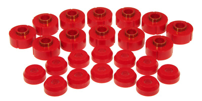 Prothane 63-91 Jeep Wagoneer Body Mount - Red, performance car parts, DTX Performance, aftermarket performance parts, tuning upgrades