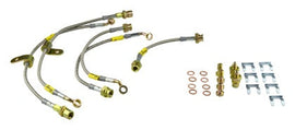 Goodridge 09-12 Cadillac CTS-V (All CTS-V w/ Brembo Brakes) Stainless Steel Brake Line Kit Goodridge