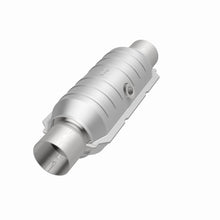 Load image into Gallery viewer, MagnaFlow Conv Univ 2in Inlet/Outlet Center/Center Round 11in Body L x 5.125in W x 15in Overall L, performance car parts