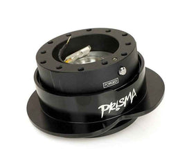 NRG Heart Quick Release Kit Gen 143 - Black Body / Black Heart Ring for performance car parts and upgrades