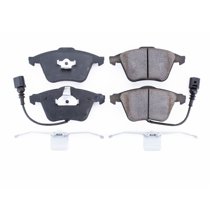 Power Stop 09-11 Volkswagen CC Front Z17 Evolution Ceramic Brake Pads w/Hardware - DTX Performance