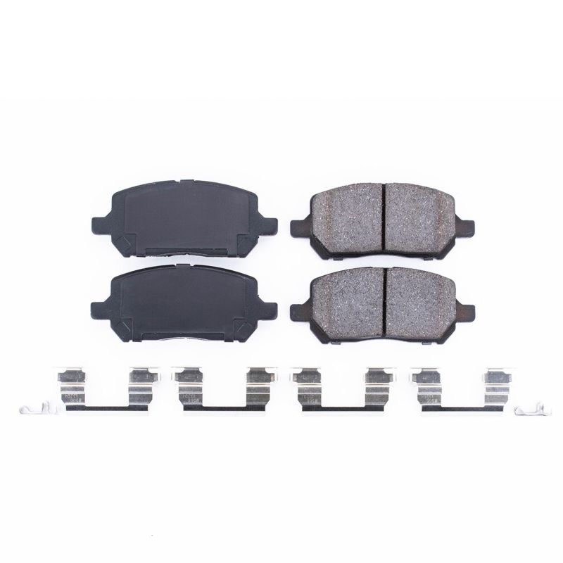 Power Stop 05-10 Chevrolet Cobalt Front Z17 Evolution Ceramic Brake Pads w/Hardware - DTX Performance