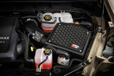 K&N 63 Series AirCharger Performance Intake for Chevrolet 1500, boosting engine performance and horsepower in high-end vehicles.