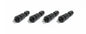 Torque Solution Billet TPMS Valve Stem Kit (Black) 2008+ Subaru Legacy Impreza WRX / STi, high performance auto parts by DTX Performance