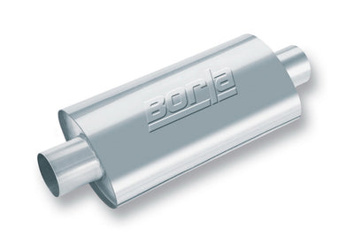 Borla XR-1 Racing Sportsman 3 inch Outlet / 3 inch Inlet Round, Oval or Offset Muffler, ideal for performance car parts