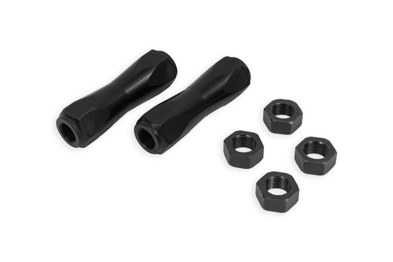 BMR 70-81 Chevrolet Camaro / Pontiac Firebird Tie Rod Sleeves 11/16in Thread - Black Anodized - DTX Performance