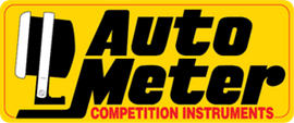 AutoMeter logo, competition instruments
