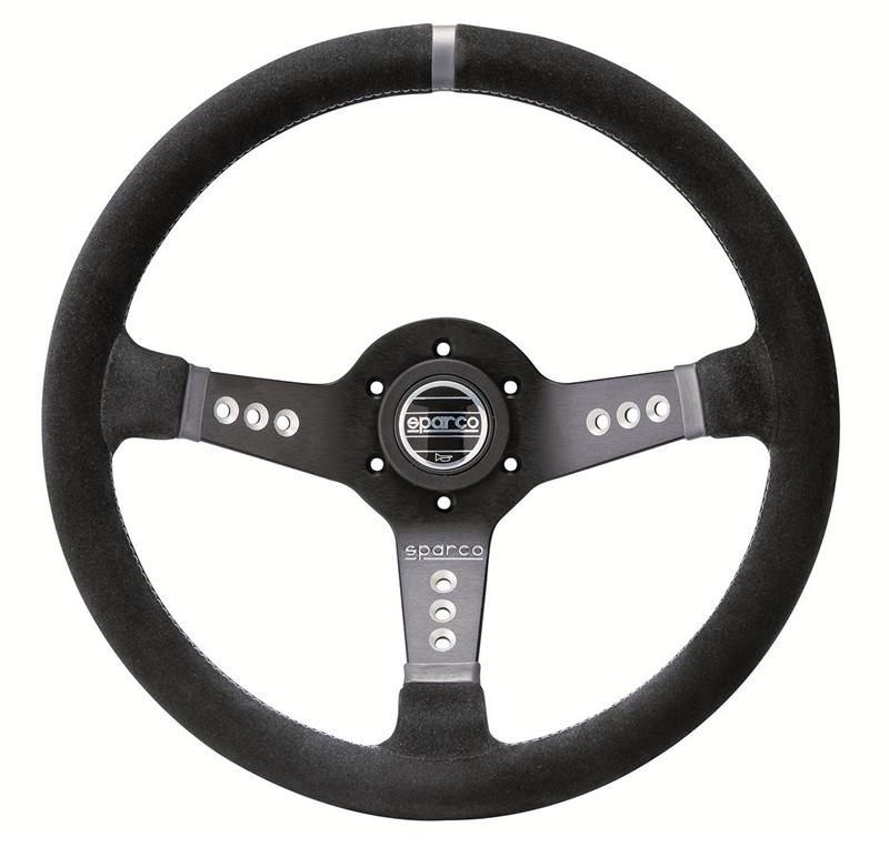 Sparco Steering Wheel L777 Suede Black for performance car tuning by DTX Performance, a veteran owned performance shop.