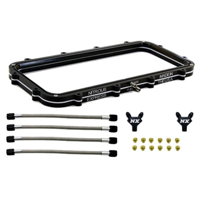 Nitrous Express Holley High Ram Plenum Nitrous Plate Conversion - performance car parts from DTX Performance, veteran owned shop