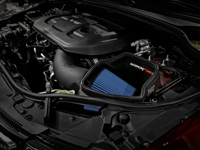 aFe Magnum FORCE Stage-2 PRO 5R CIA System for Jeep Grand Cherokee engine bay