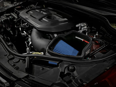 aFe Magnum FORCE Stage-2 PRO 5R CIA System for Jeep Grand Cherokee engine bay